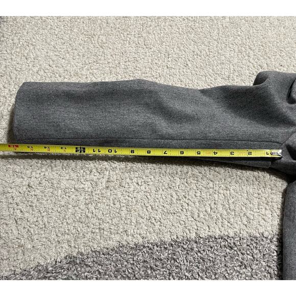 VTG JH Collectibles Blazer Jacket Wool Double Breasted Academia Women Sz 12 Gray - Picture 6 of 10